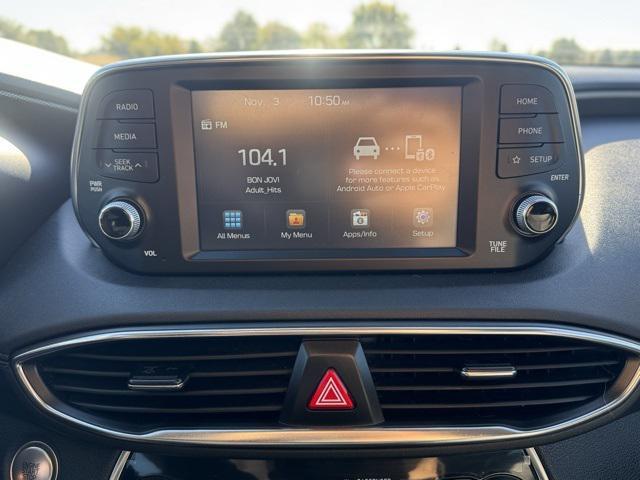 used 2019 Hyundai Santa Fe car, priced at $18,888