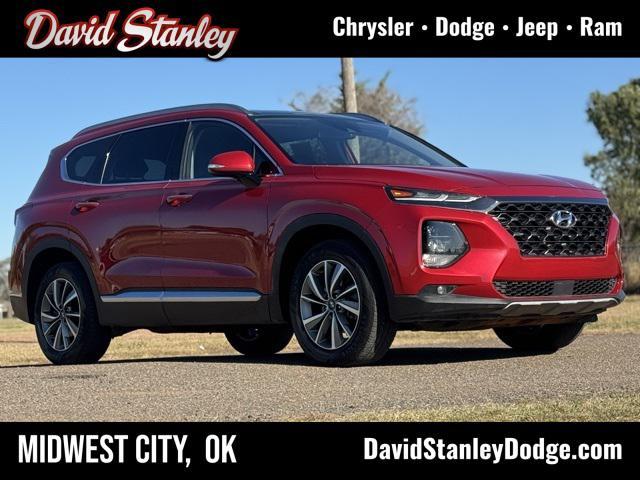 used 2019 Hyundai Santa Fe car, priced at $18,888