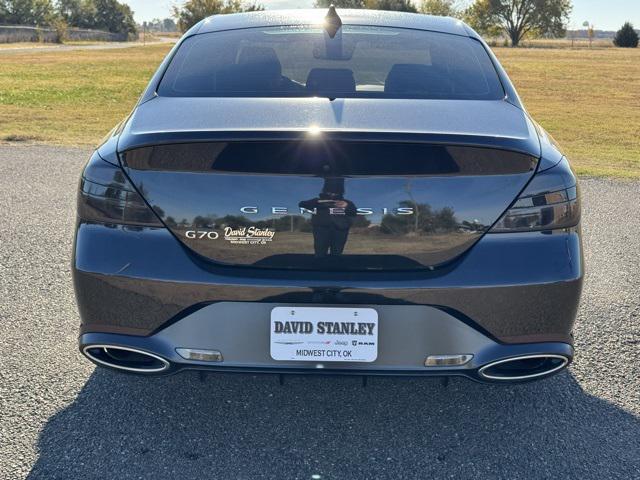 used 2024 Genesis G70 car, priced at $30,900