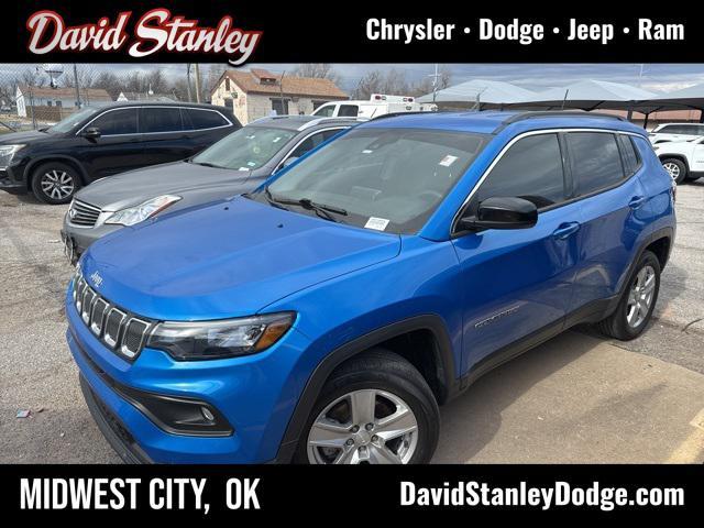 used 2022 Jeep Compass car, priced at $14,988