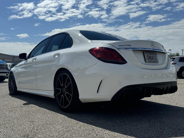 used 2019 Mercedes-Benz AMG C 43 car, priced at $31,488