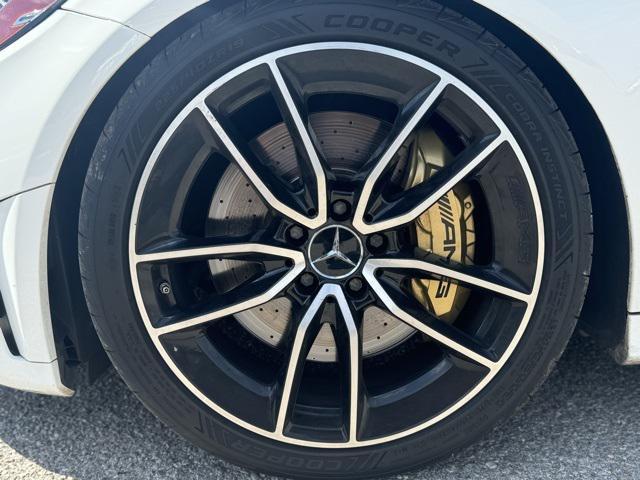 used 2019 Mercedes-Benz AMG C 43 car, priced at $31,488