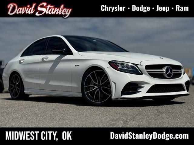 used 2019 Mercedes-Benz AMG C 43 car, priced at $31,488