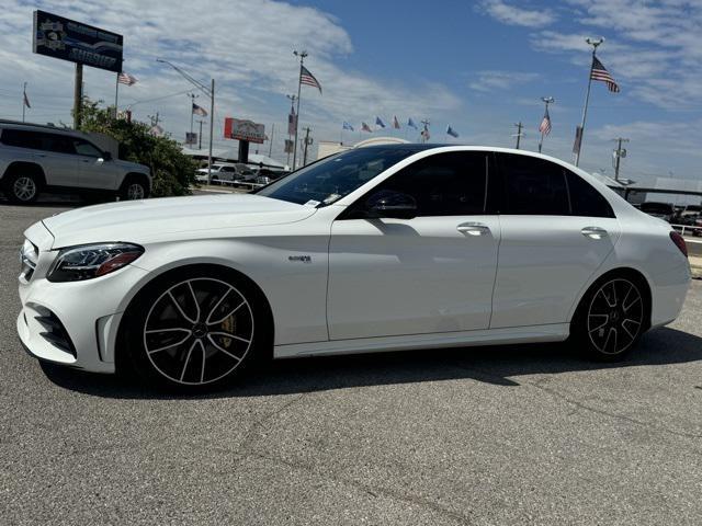 used 2019 Mercedes-Benz AMG C 43 car, priced at $31,488