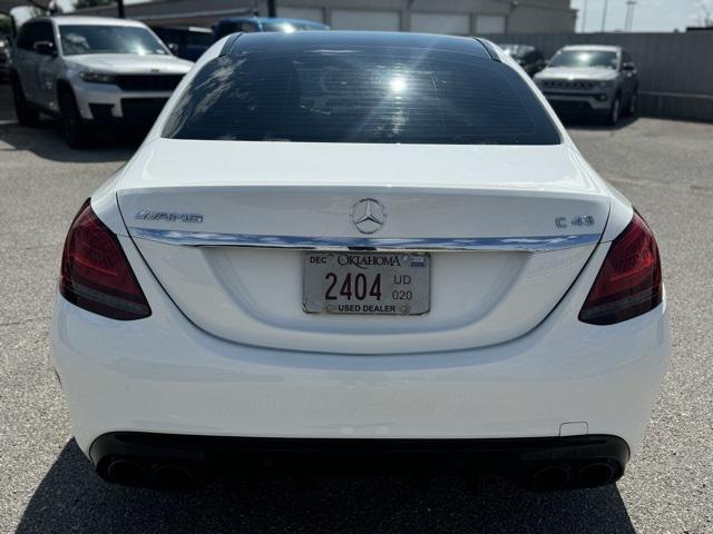 used 2019 Mercedes-Benz AMG C 43 car, priced at $31,488