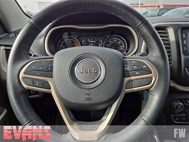 used 2018 Jeep Cherokee car, priced at $16,916