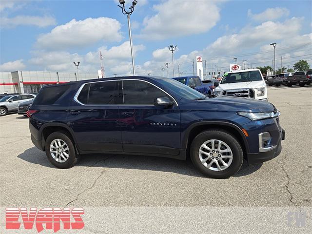 used 2022 Chevrolet Traverse car, priced at $23,988