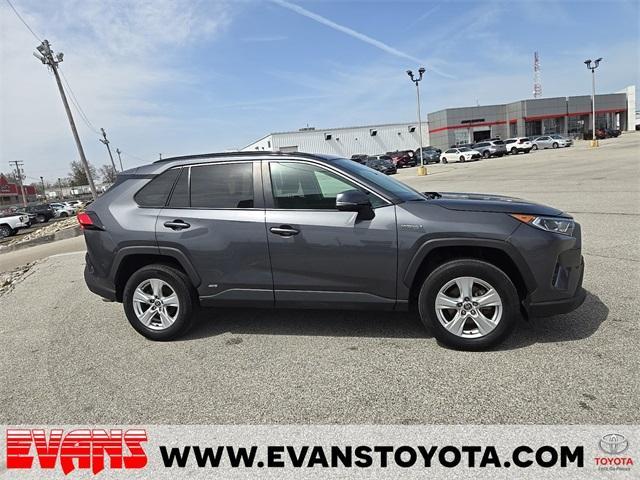 used 2021 Toyota RAV4 Hybrid car