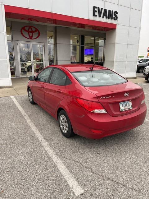 used 2016 Hyundai Accent car, priced at $6,906