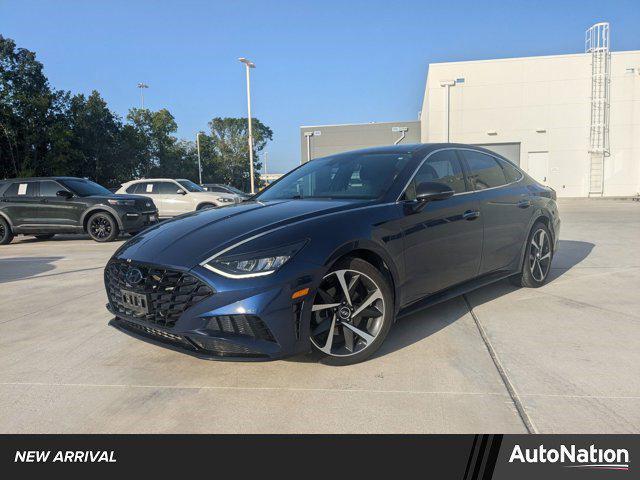 used 2021 Hyundai Sonata car, priced at $20,004