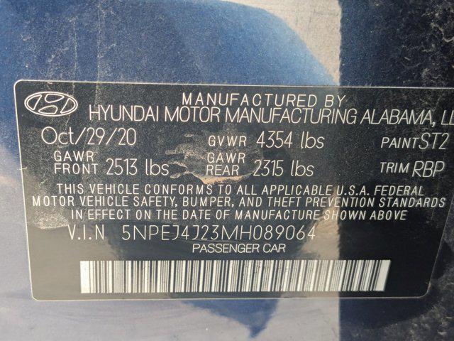 used 2021 Hyundai Sonata car, priced at $20,004