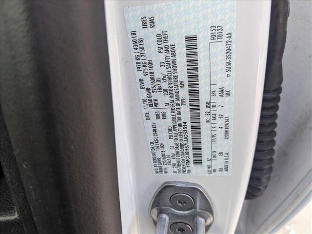 used 2020 Ford Escape car, priced at $15,997