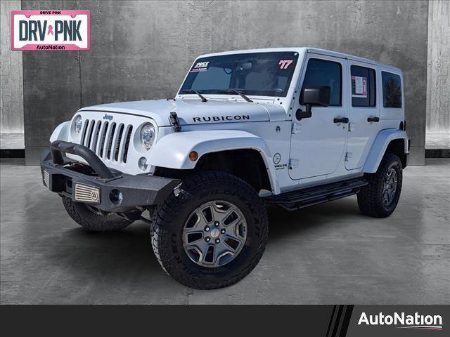 used 2017 Jeep Wrangler Unlimited car, priced at $22,493