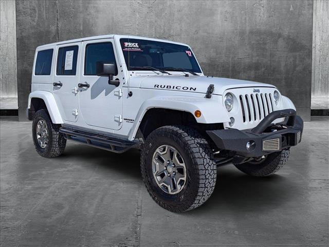 used 2017 Jeep Wrangler Unlimited car, priced at $22,493