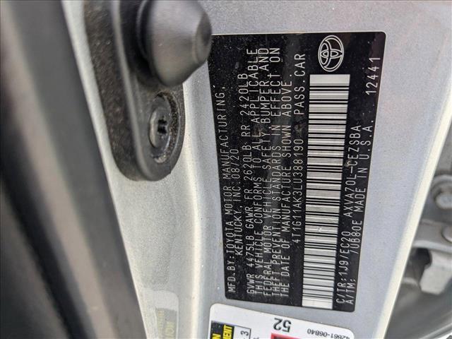 used 2020 Toyota Camry car, priced at $16,147