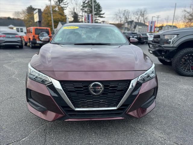 used 2021 Nissan Sentra car, priced at $16,977