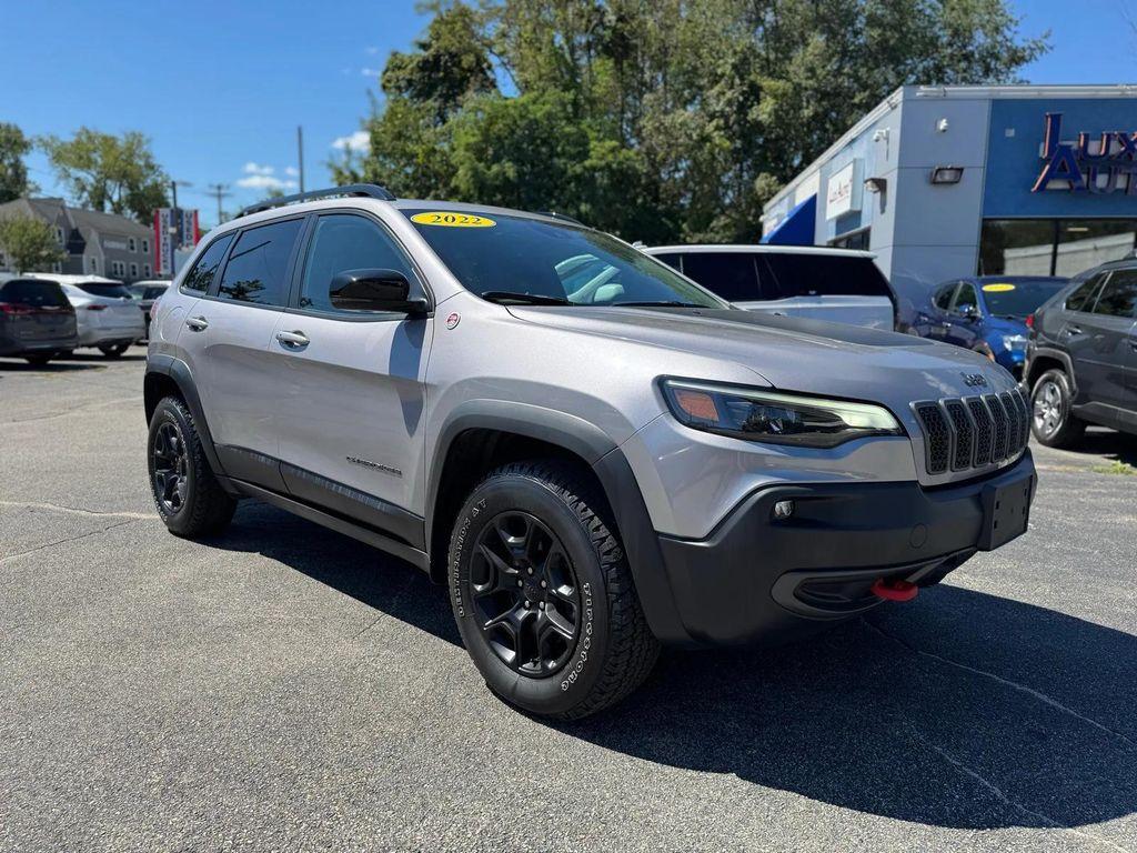 used 2022 Jeep Cherokee car, priced at $27,977