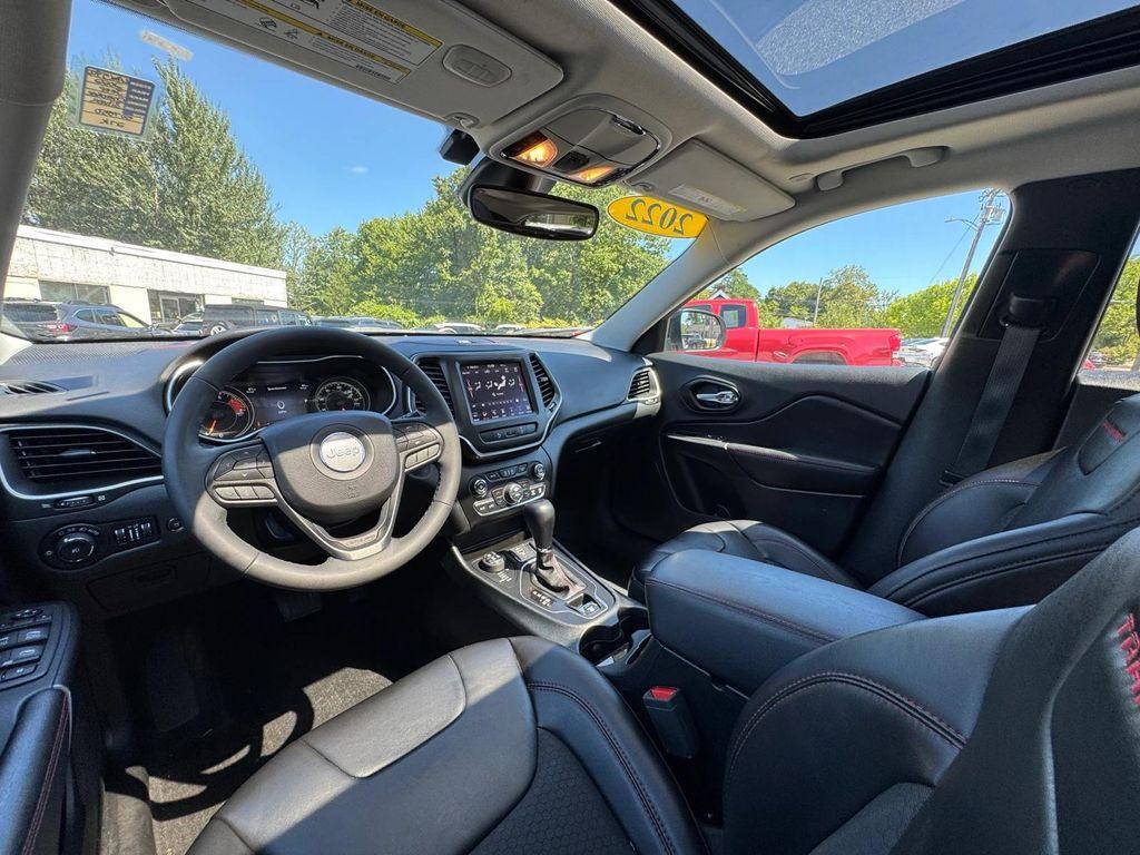 used 2022 Jeep Cherokee car, priced at $27,977