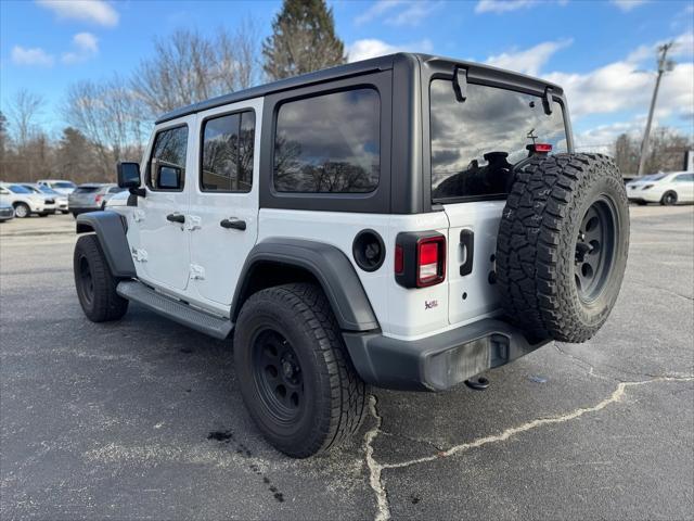 used 2018 Jeep Wrangler Unlimited car, priced at $23,977