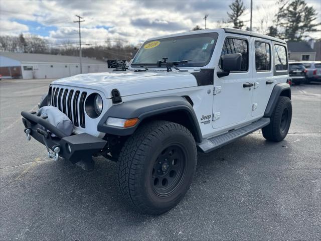 used 2018 Jeep Wrangler Unlimited car, priced at $23,977