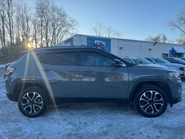 used 2022 Jeep Compass car, priced at $23,577