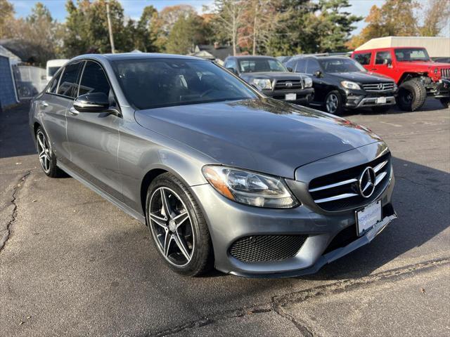 used 2017 Mercedes-Benz C-Class car, priced at $18,995