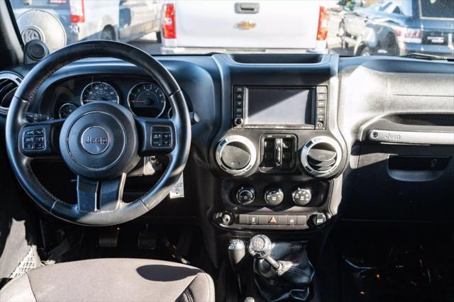 used 2014 Jeep Wrangler Unlimited car, priced at $19,995