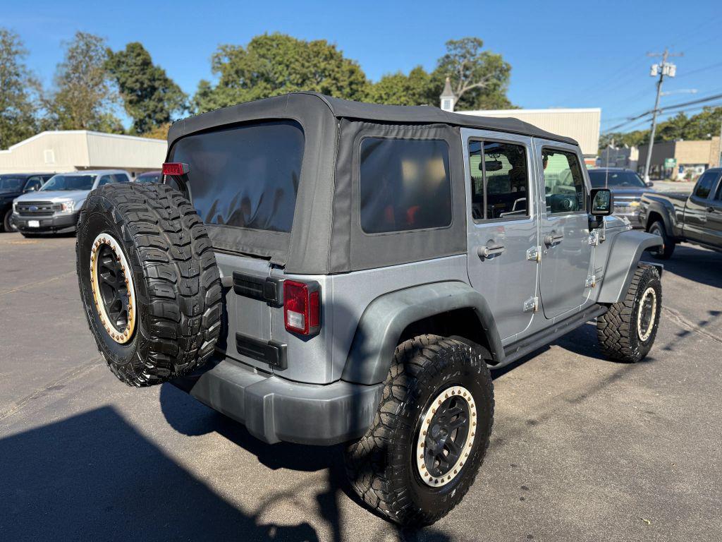 used 2016 Jeep Wrangler Unlimited car, priced at $21,495