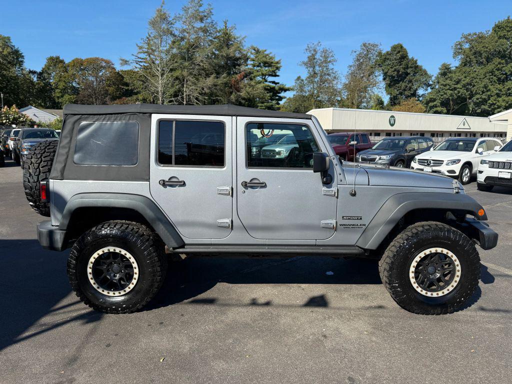 used 2016 Jeep Wrangler Unlimited car, priced at $21,495