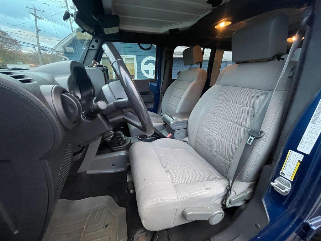 used 2009 Jeep Wrangler Unlimited car, priced at $13,995