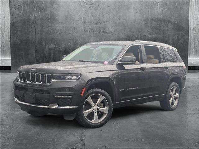 used 2021 Jeep Grand Cherokee L car, priced at $25,500