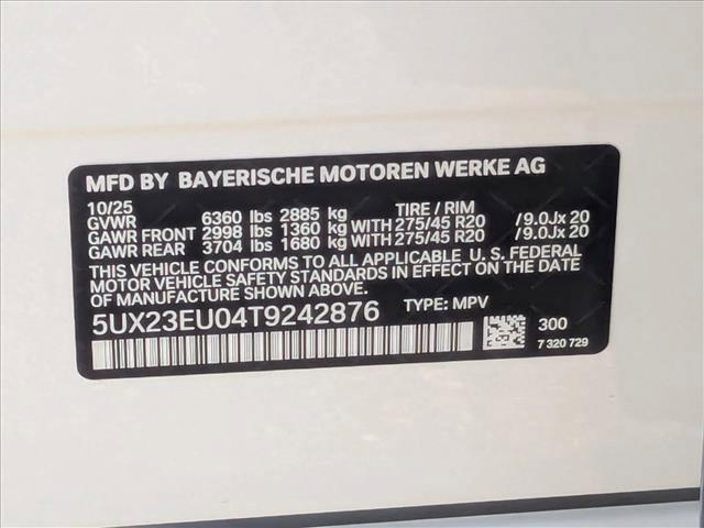 new 2026 BMW X5 car, priced at $77,650