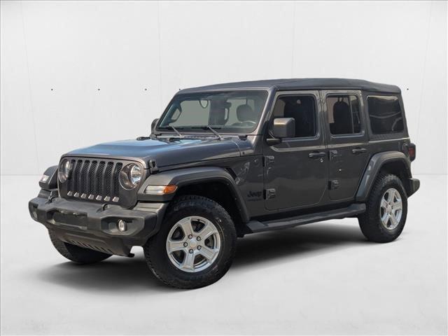 used 2022 Jeep Wrangler Unlimited car, priced at $29,599