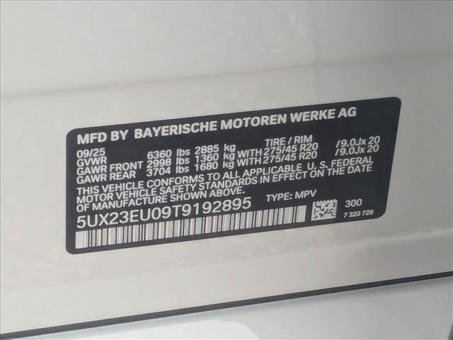 new 2026 BMW X5 car, priced at $82,825