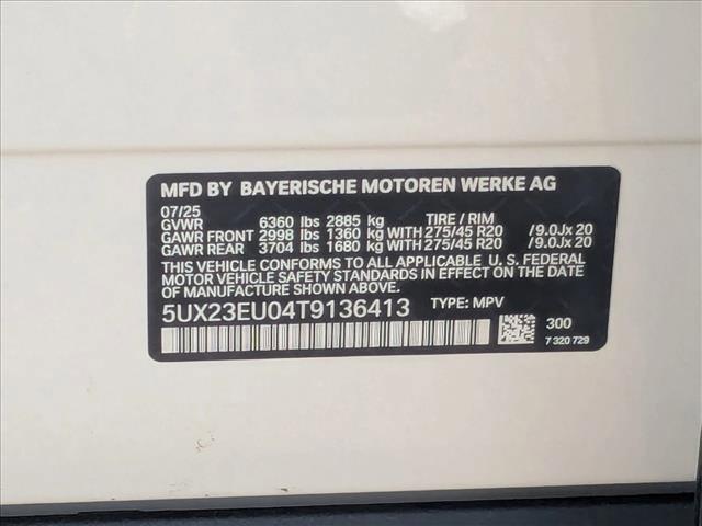 new 2026 BMW X5 car, priced at $75,900