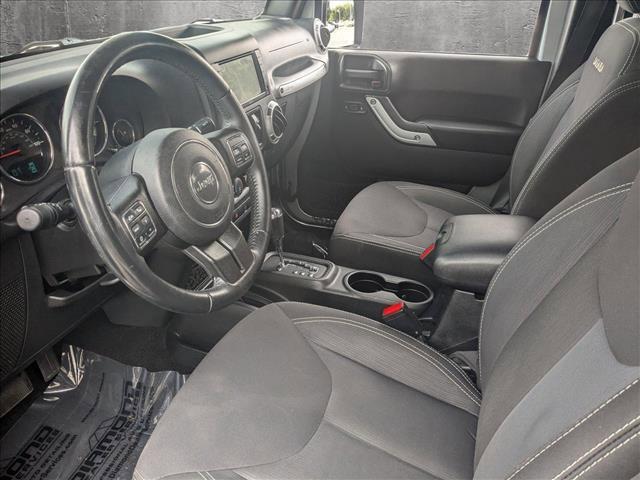 used 2016 Jeep Wrangler Unlimited car, priced at $19,469