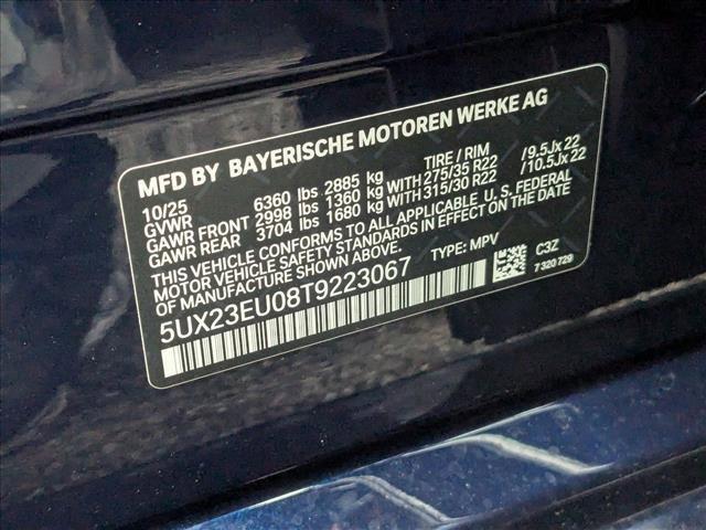 new 2026 BMW X5 car, priced at $84,300