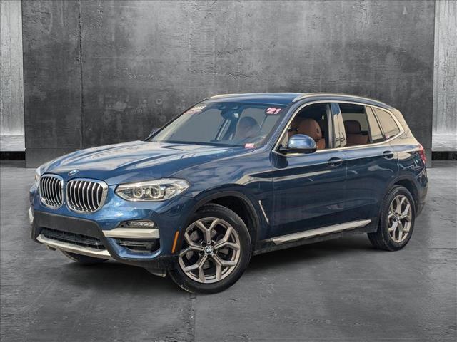 used 2021 BMW X3 car, priced at $32,000