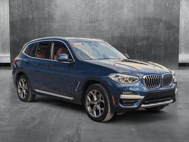 used 2021 BMW X3 car, priced at $32,000