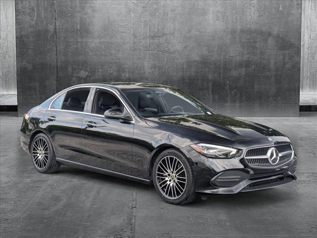 used 2023 Mercedes-Benz C-Class car, priced at $34,997