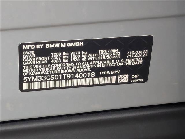 new 2026 BMW XM car, priced at $160,775