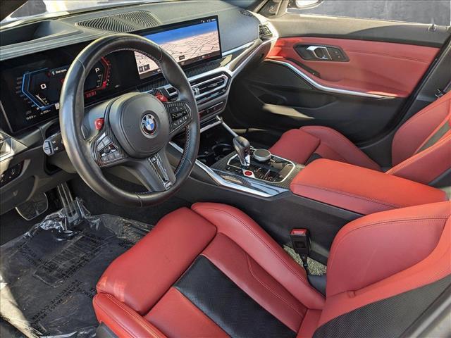 used 2024 BMW M3 car, priced at $86,500