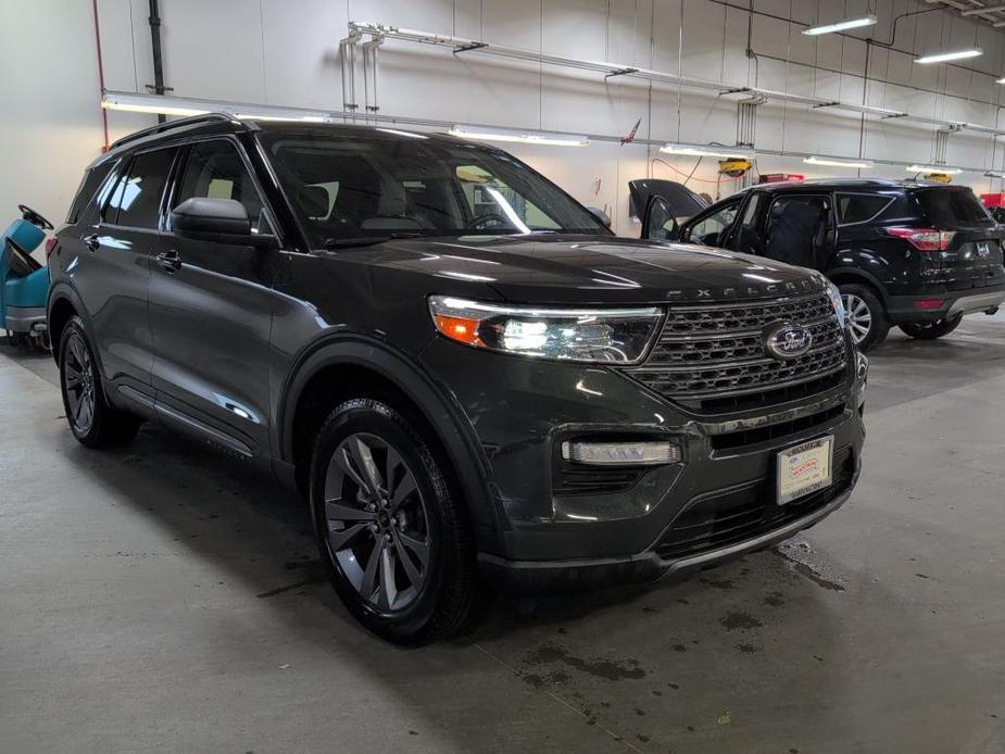 used 2021 Ford Explorer car, priced at $31,500