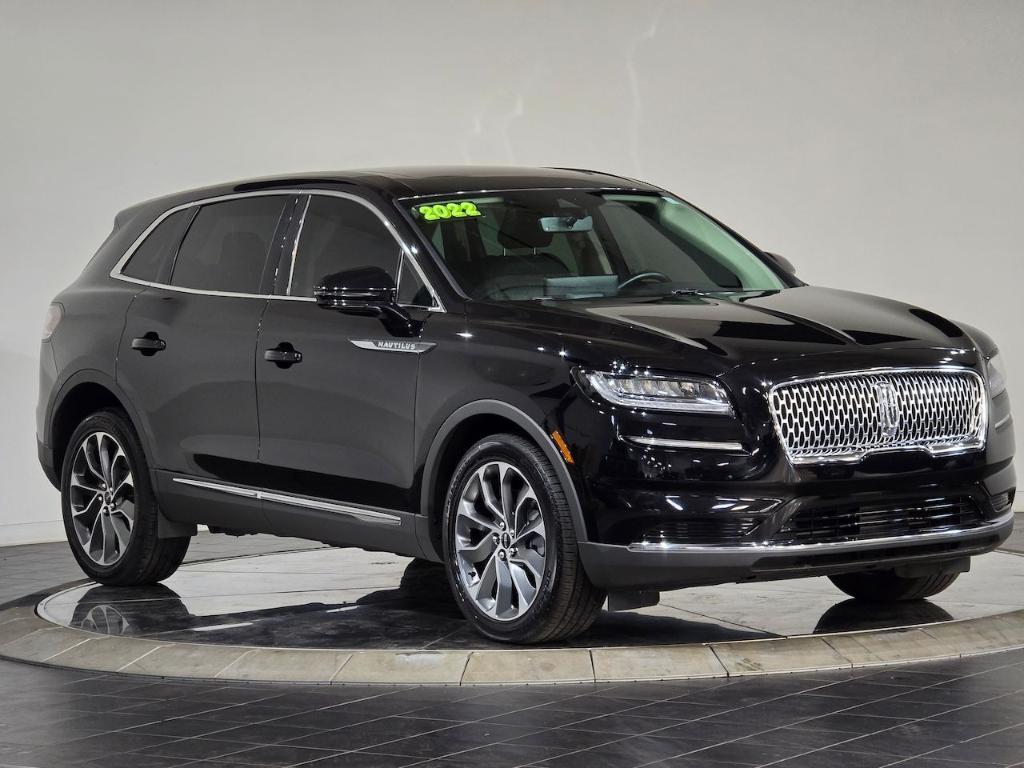 used 2022 Lincoln Nautilus car, priced at $35,619