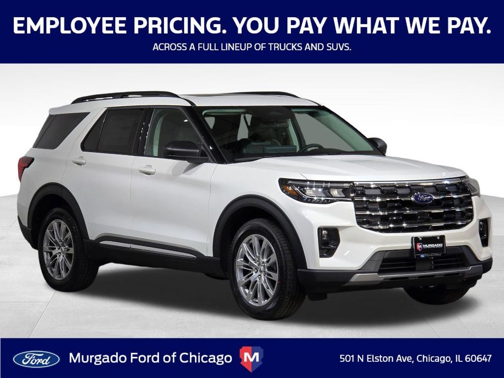 new 2025 Ford Explorer car, priced at $46,937