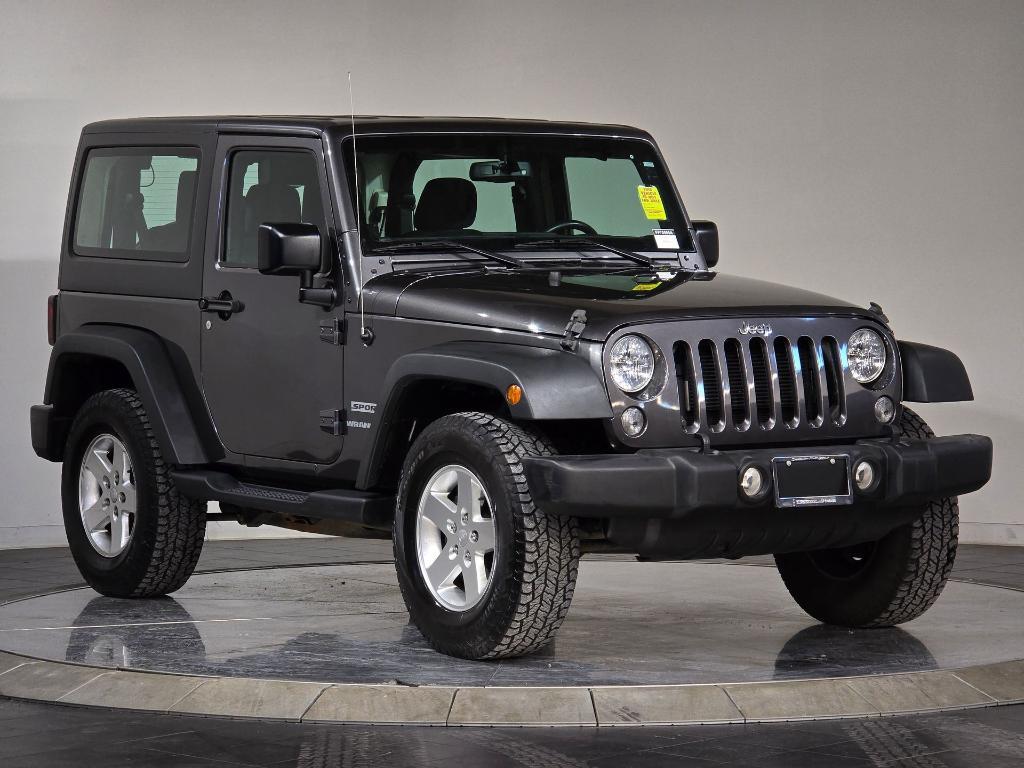 used 2016 Jeep Wrangler car, priced at $18,500