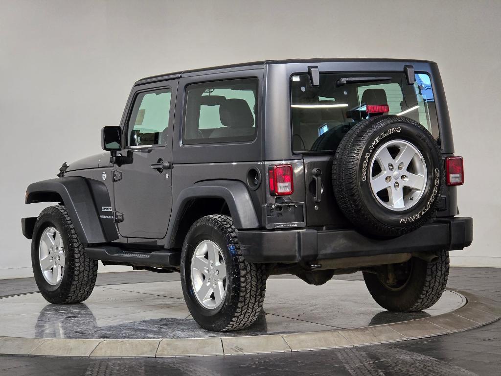 used 2016 Jeep Wrangler car, priced at $18,500