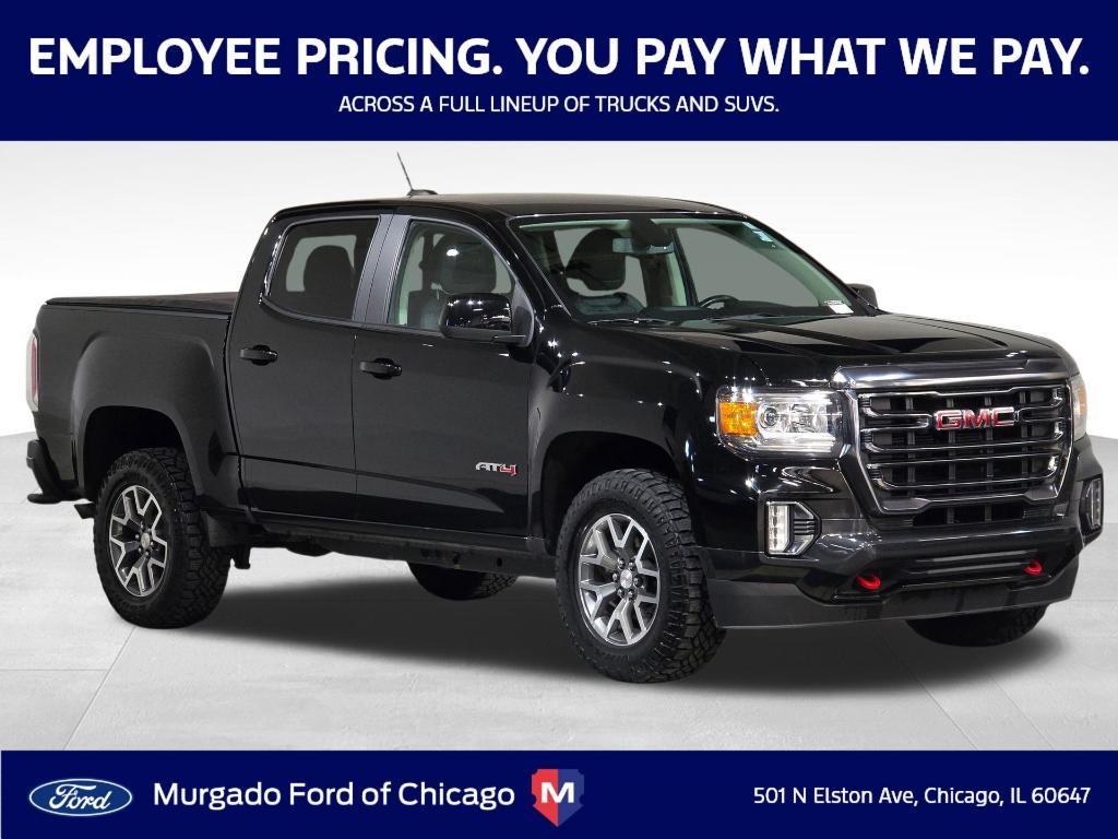used 2021 GMC Canyon car, priced at $30,356