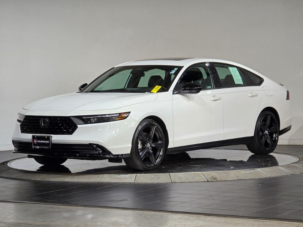 used 2023 Honda Accord Hybrid car, priced at $30,838