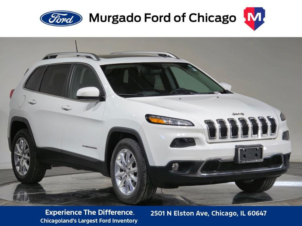 used 2016 Jeep Cherokee car, priced at $13,000